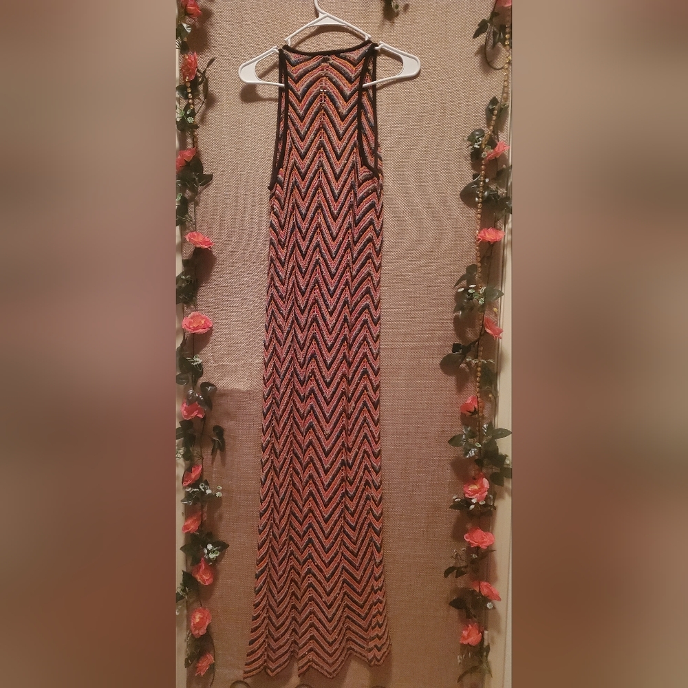 Multi color nit dress
